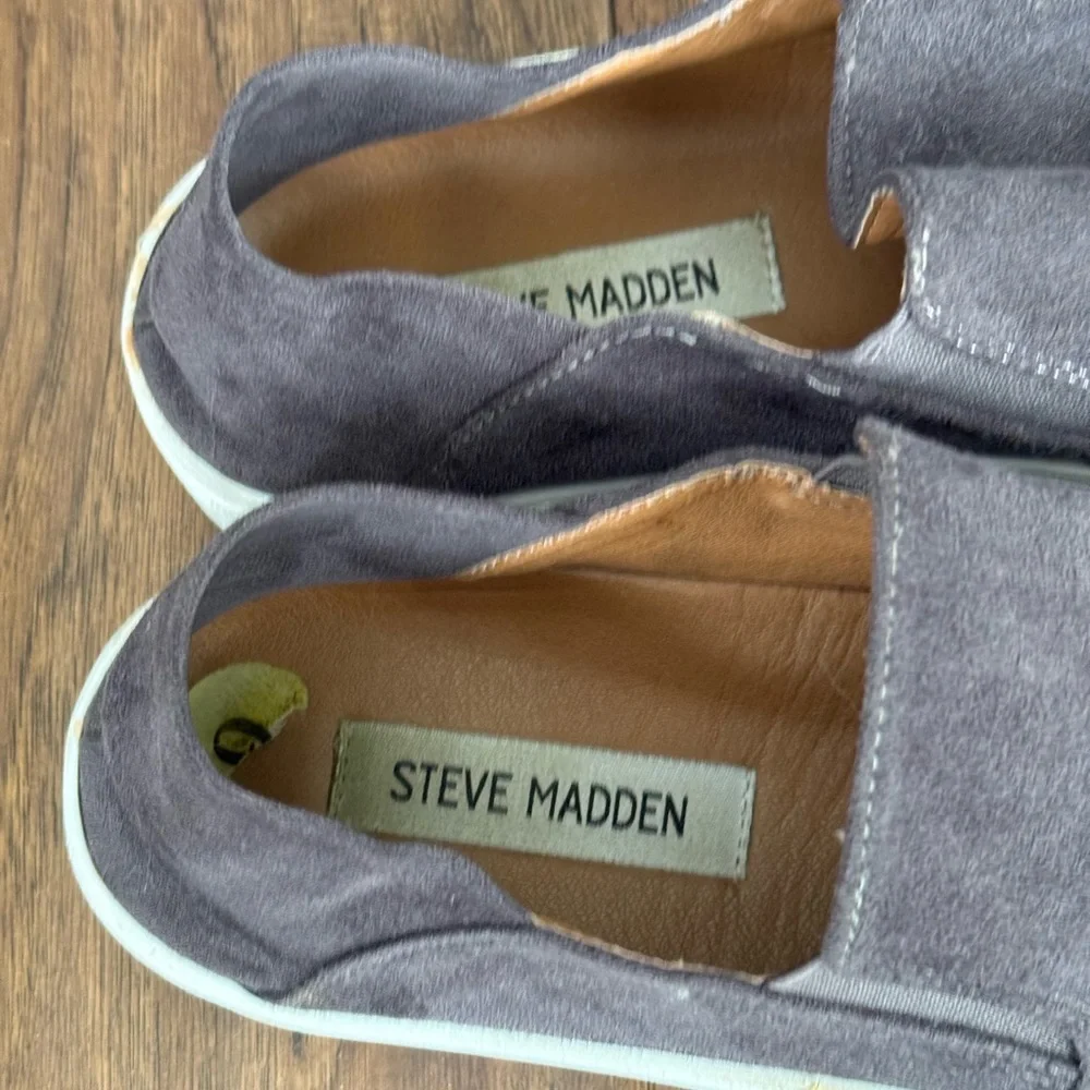Steve Madden Gray Women’s Slip-On Shoes